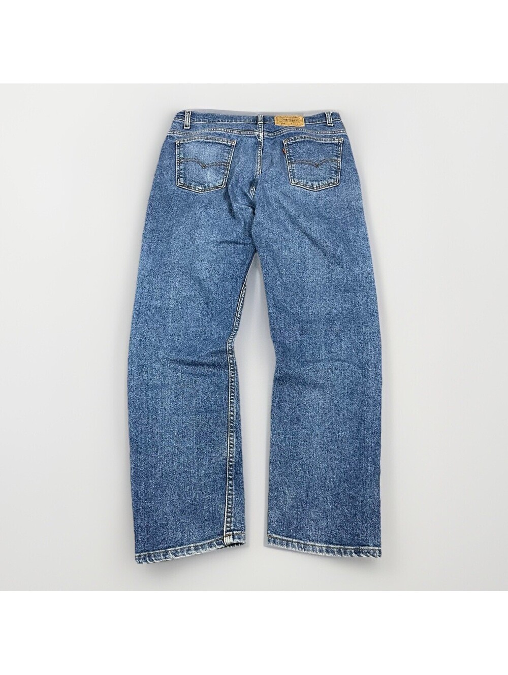 Vintage Levis Jeans Mens 36x30 Blue Denim 505 Orange Tab Straight American 90s